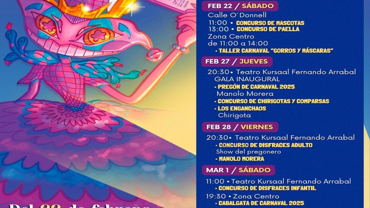 fiestas-carnaval-melilla-programa-2025