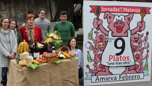 Presentación de las Jornadas Gastronómicas de la Matanza en Amieva y Alto Sella