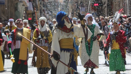 Fiestas de Moros y Cristianos de Alcoy. Foto: Turismo Alcoy