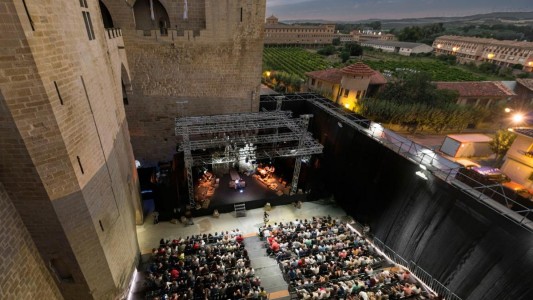 El Festival de Teatro de Olite en el Castillo de Olite