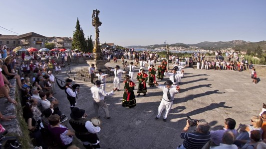 Danzas datadas en el siglo XIV. Foto: Turismo Galicia