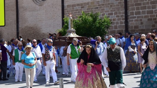 Procesión con la reliquia de San Atilano en Tarazona
