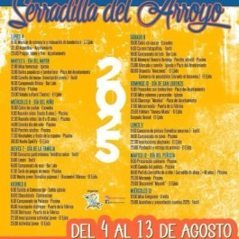 fiestas-san-lorenzo-serradilla-arroyo-cartel-2025