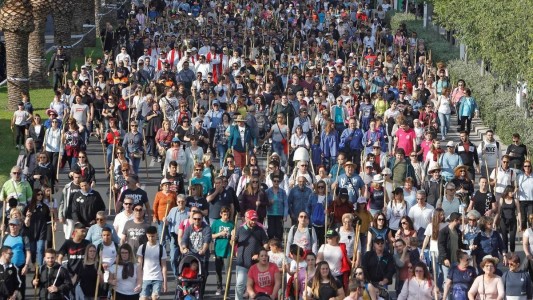 Cerca de 300.000 personas peregrinan al Monasterio de la Santa Fax de Alicante.