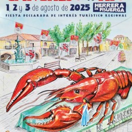 festival-nacional-exaltacion-cangrejo-rio-herrera-pisuerga-cartel-2025