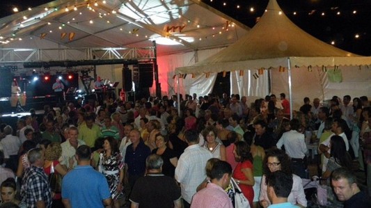 La Feria de 'Los Santos' cierra el ciclo festivo del vdrano en Albox. Fotografía: Somo Albojenses