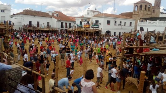 Las Capeas son las Fiestas más significativas de Segura de León. Foto: Turismo Segura de León