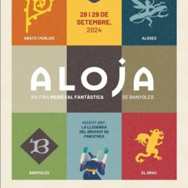 aloja-feria-medieval-fantastica-banyoles-cartel-2024