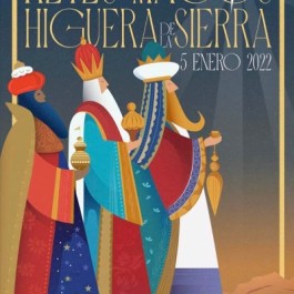 fiesta-cabalgata-reyes-magos-higuera-sierra-cartel-2022