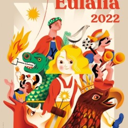 fiestas-santa-eulalia-barcelona-cartel-2022