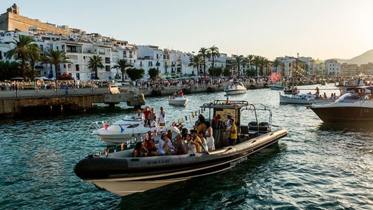Procesión maritima de la Virgen del Carmen en Eivissa / Ibiza