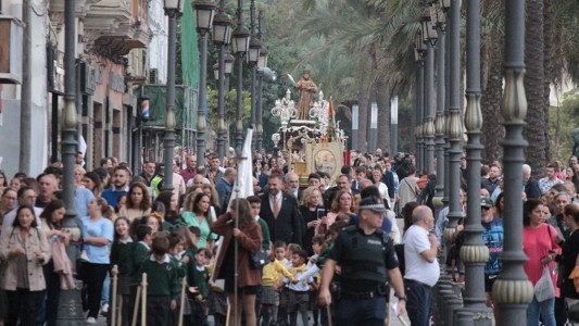 Procesión de San Daniel en Ceuta. Foto: elfarodeceuta.es