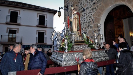 San Blas, Patrón de Cádiar. Foto: Rafael Vílcher / ideal.es